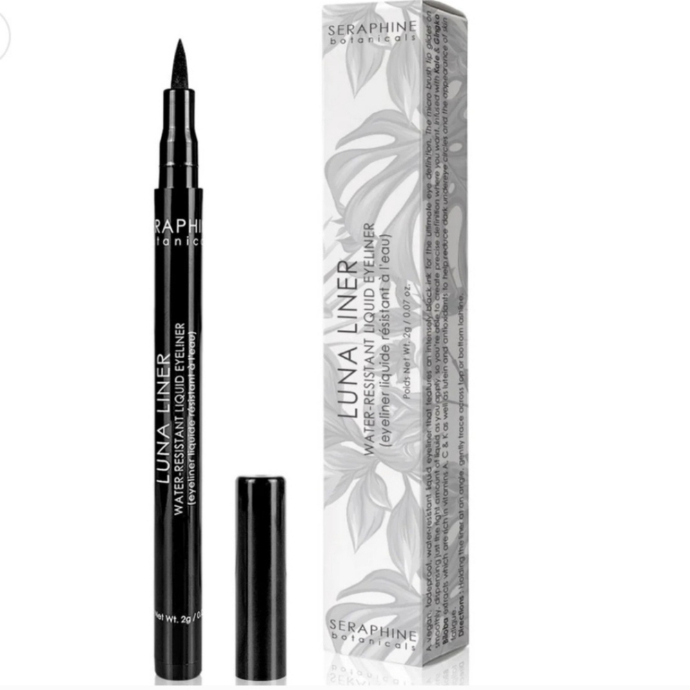 Luna Liner Water Resistant Liquid Eyeliner in Black